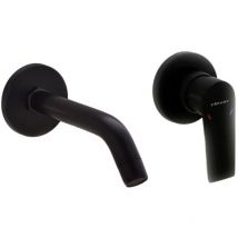 Mezclador empotrado de lavabo Agora Xtreme EcoNature - Negro mate - HIDRAULICA ESTÁNDAR - 61133