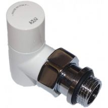 Sr Rubinetterie - Grifo del radiador 15 x 21 soporte blanco