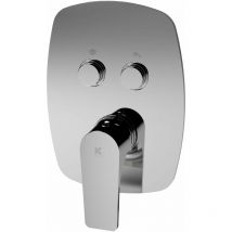 CIS - Grifo ducha empotrada con pulsdor 2 vias sinua - källa