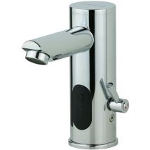 Thermomat - Grifo electrónico con mezclador para regular la temperatura del agua RUELDA02 Cromo