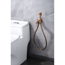 Imex - Robinet de bidet avec mitigeur Modèle line Couleur Or rose Finition en Or rose brossé [ ]