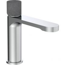 Grifo lavabo cromo maneta madera - ANDEMEN