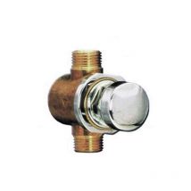 Lara - Grifo Lavabo de Empotrar Temporizada Panel Chapa 100.19 Aru Grifería temporizada: Sistema pulsación antiblocaje