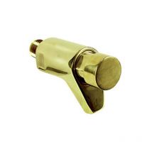 Lara - Grifo Lavabo Mural Temporizada Dorado Aru Grifería temporizada: Pulsación estándar