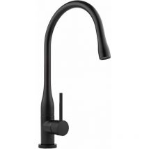 Hudson Reed - Grifo Mezclador Monomando de Cocina Negro