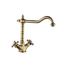 Grifo Monobloc Fregadero Atenas Bronce, 26.3cm(alto) 23.5cm(largo).