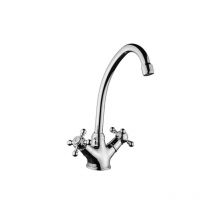 Esmebra - Grifo Monobloc Fregadero Atenas Curvo Cromo, 29cm(alto) 15.4cm(largo).