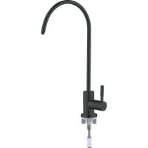 Deante - Grifo monomando, conexión para agua filtrada en color negro mate BEZN62F Negro mate