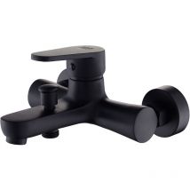 UG - Grifo monomando de bañera serie black Álamo