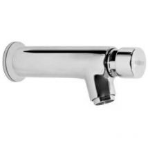 Nofer - Grifo mural temporizado de un agua para lavabo