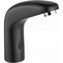 Idral Rubinetteria - Grifo de lavabo electrónico con control de fotocélula en negro Idral 02511B Negro