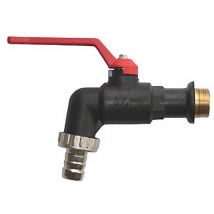 Aqua - grifo polipropileno con racord 3/4 anticongelante , Grifo polipropileno con racord 3/4 anticongelaciónCierre de palanca.