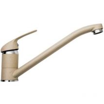 Pyramis - 090918301 Grifo para Fregadero de Cocina con caño Fijo y de Granito Asalia, Color Beige Arena