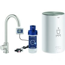 Grohe - Válvula de columna Red Mono y caldera tamaño m, caño en c,