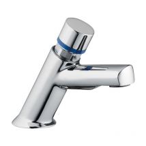 Idral - Grifo temporizado de lavabo serie small con mando pulsador