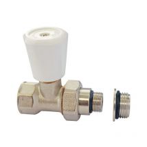 Somatherm For You - Grifo universal recto niquelado de ajuste simple