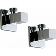 Sphera Docce E Accessori - Grifos de lavabo con filtro modelo cuadrado en color cromo Sphera Cromo