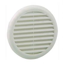 Griglie Aerazione Tonde Retinate 80 Mm. 50- 80 Conf. 100Pz