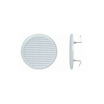 Griglia tappo areazione antinsetti con molla per tubo ad incastro pvc 21135V mm da 140 a 200 (21138)