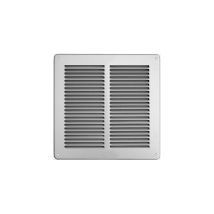 Griglia In Metallo Da Sovrapporre Con Rete L. 240 X H. 240 Mm Alluminio Argento