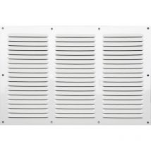 Griglia di ventilazione in alluminio laccato, L.20 x P.30 cm Centrale Brico