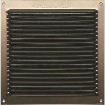 Griglia di ventilazione in alluminio laccato, L.17 x P.17 cm Centrale Brico