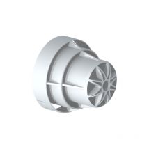 Griglia di aspirazione scarico universale diam. 60-100