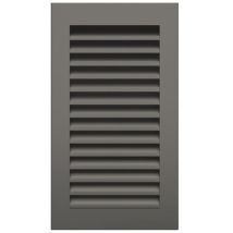 Outinfire - Griglia Di Ventilazione Per Camino Grafite - Hide Verticale 30x17