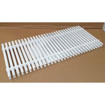 1 Mt Griglia Dritta In Polipropilene Speciale Anti-uv Per Canale Di Sfioro Piscina - Larghezza Mm 250 - Spessore Mm. 25 - Prezzo Al Metro
