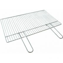 Griglia graticola in acciaio 67x40 cm per Barbecue