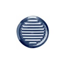 CFADDA – Griglia tonda in acciaio inox Ø140 mm – Passaggio aria 42 cmq – Profondità incasso 25 mm