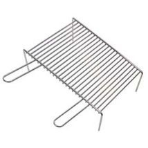 Griglia pesante con piedi 2 manici - cm.70x33x9h.