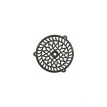 Griglia rotonda in ghisa rollinger ø 11 cm - 224