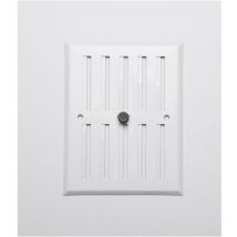 Griglia in alluminio regolabile 0,8 bianco 130x170m m