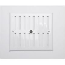 Griglia regolabile in alluminio 0,8 bianco 17x19