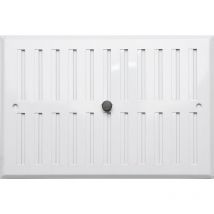 Griglia di ventilazione in alluminio laccato, L.25 x P.17 cm Centrale Brico