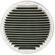 Griglia tonda in metallo con molle e rete D.160-200 mm Misura: Inox