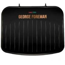 Fit Grill Copper Medium George Foreman 25811-56 - 2 en 1 - Rangement pratique - Performance & Design Premium - Nettoyage facile