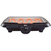 Parrilla eléctrica de sobremesa 2300W – Superficie de asado 873 cm² – 5 niveles de temperatura – TM Electron
