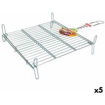 Algon - Grille double zinguée 45 x 45 cm (5 pièces)