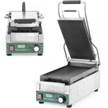 Grill de contact nervuré Panini Compresso Slimline 140 - 300 C 1800 W