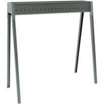 El Gaucho - Grill für Spieß mit Füße Spieß Grill 78x32xH79 cm. - Braciere: 78x11 cm.