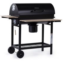 Habitat Et Jardin - Holzkohlegrill Xxl 'king' - 95 X 63 X 105 Cm - Schwarz
