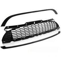 Grill mini cooper 10-14 R56/57/55 jcw style schwarzglänzend