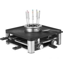 Appareil à raclette 8 personnes 1800w + fondue WMF 415480011