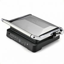 Grill viande - LITTLE BALANCE - 8734 - 2000 W - 6 positions - Aluminium / Noir
