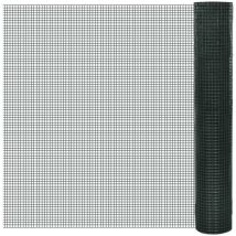 Decdeal - Grillage Acier galvanisé et revêtement en pvc 25 x 1 m Vert