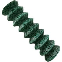 Grillage Grille Clôture de Jardin Barrière 80/100/125/150 cm 15/25 m 2 Couleurs V2aox