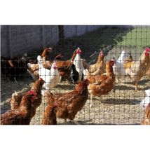 Schwarzes Kunststoffgitter 1x10m