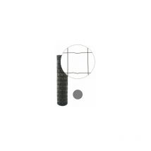 Cloture&jardin - Grillage Soudé Gris Anthracite - jarditop - Maille 100 x 100mm - 1 mètre